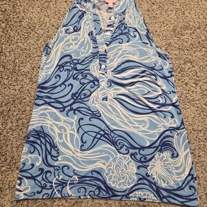 Jelly Fish Print Tank